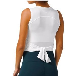 Lululemon white top size 8